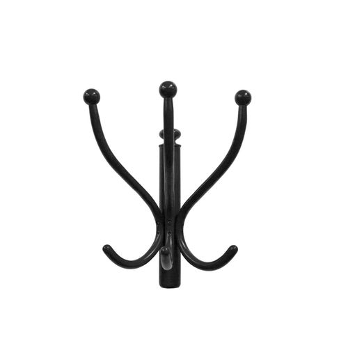 Wall-mounted coat rack - KROKEN  - Gemla Fabrikers AB - contemporary / beech / black