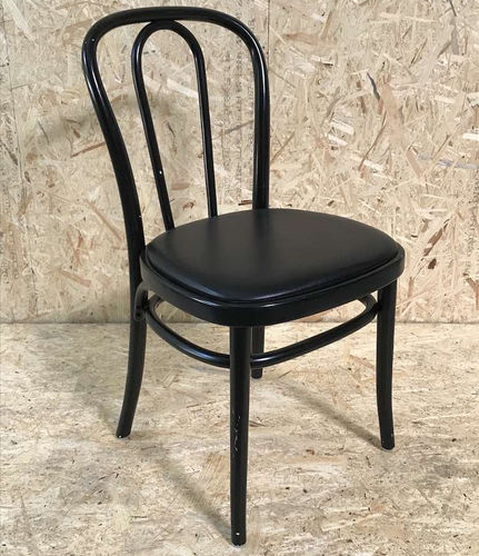 Vintage chair - WIEN  - Gemla Fabrikers AB - indoor / leather / beech base