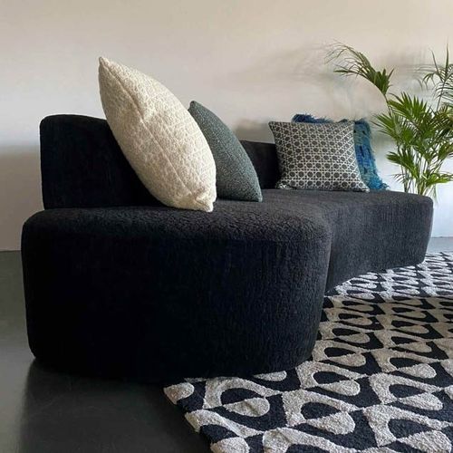 Modular sofa - Moon - Evolution 21 - Karine Bonjean bv - corner / contemporary / fabric