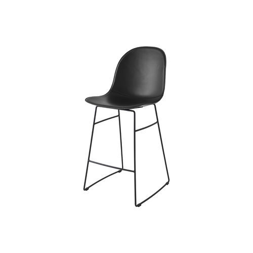 Contemporary bar chair - ACADEMY - Connubia - indoor / polypropylene / metal base