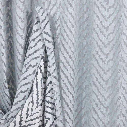 Patterned sheer curtain fabric - JAG  - Ciesse Tendaggi srl - viscose / polyester / washable