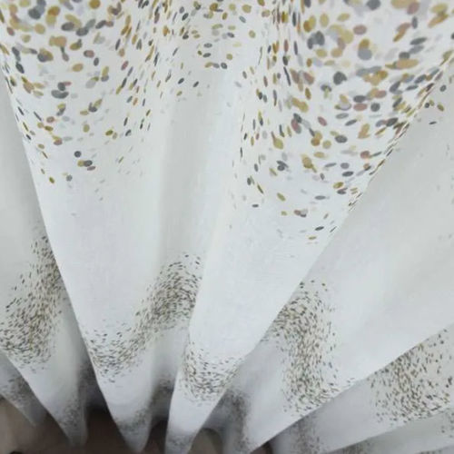 Curtain fabric - FIRES  - Ciesse Tendaggi srl - patterned / polyester / linen