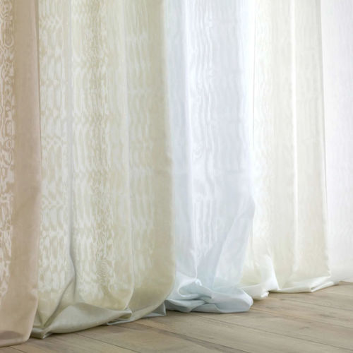 Plain sheer curtain fabric - SWITCH   - Ciesse Tendaggi srl - polyester / washable / transparent