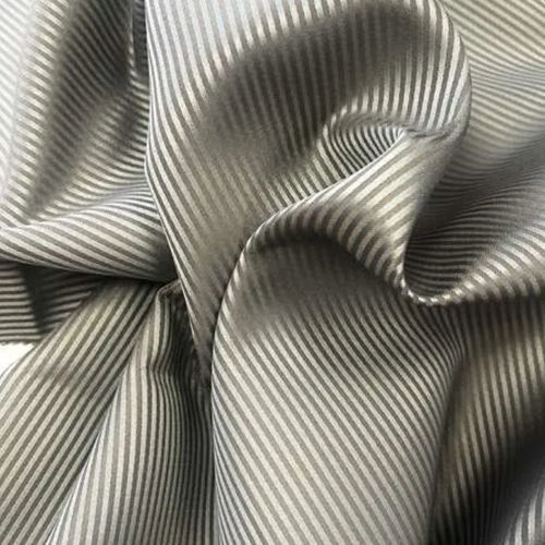 Upholstery fabric - DOUBLE  - Ciesse Tendaggi srl - for curtain / striped / FR polyester