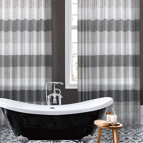 Curtain fabric - PICASSO  - Ciesse Tendaggi srl - striped / polyester / Trevira CS®