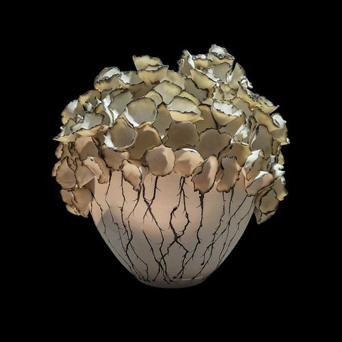 Contemporary vase - MINI ABOUTILON - ELICA STUDIO - porcelain / handmade / Made in Italy