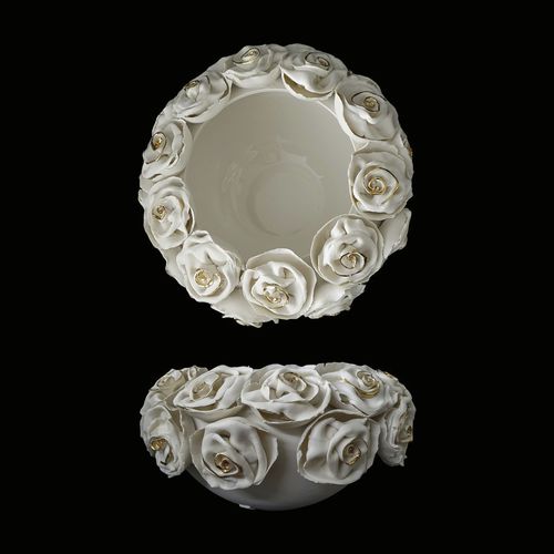 Contemporary vase - CRG21 - ELICA STUDIO - porcelain / handmade / Made in Italy