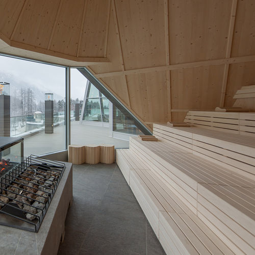 Hammam sauna - FIRE - SPA4 - for wellness center / for spa / wooden