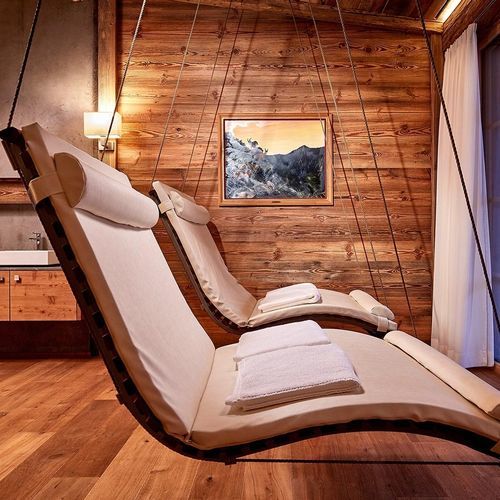 Commercial relaxation lounger - SWINGING - SPA4
