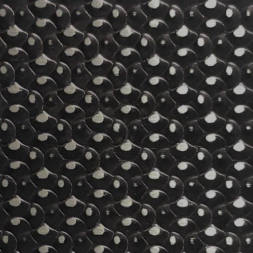 Patterned metal sheet - COLOURTEX® PALADIN  - Rimex - embossed / stainless steel / textured