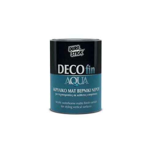 Decorative varnish - Decofin Aqua - DUROSTICK - protective / water-based / for wood