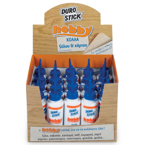Polymer-based glue - Hobby - DUROSTICK - for wood / for cardboard / for joinery