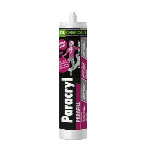 Jointing adhesive paste - PARACRYL PARAFILL - DL Chemicals - acrylic / plaster / for concrete