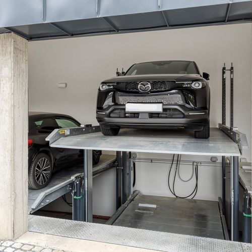2 tray parking system - DE-38 - DE-PARK - platform