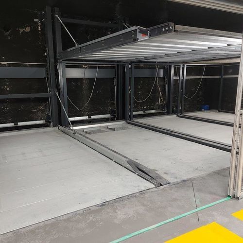Semi-automatic parking system - DE-63 - DE-PARK - 3 tray / platform