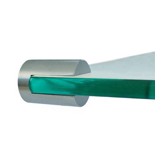 Stainless steel glass clamp - S70 - ABP-Beyerle - glass