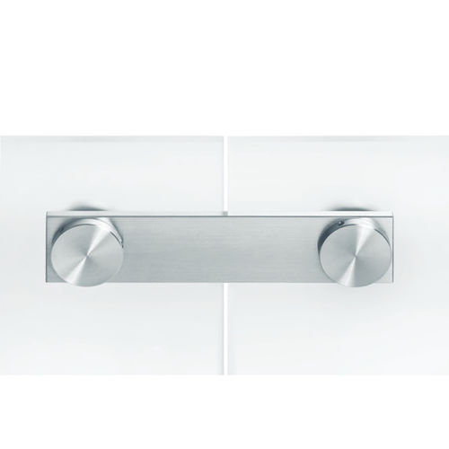 Stainless steel glass clamp - Flatec 40 - ABP-Beyerle - glass
