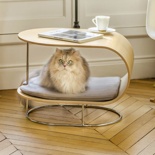 chrome steel cat bed - Bogarel