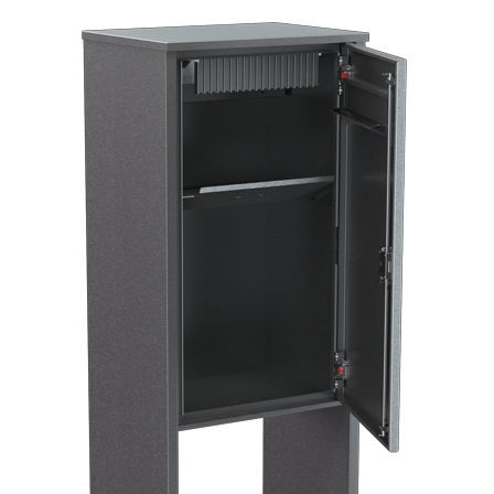 Floor-mounted mailbox - FIRST CLASS SAFETY  - Ju-Metall- warenfabrik - individual / with combination lock