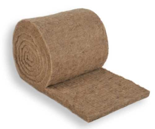 Thermal-acoustic insulation - Klemmfilz - Isolena - sound / sheep wool / roll