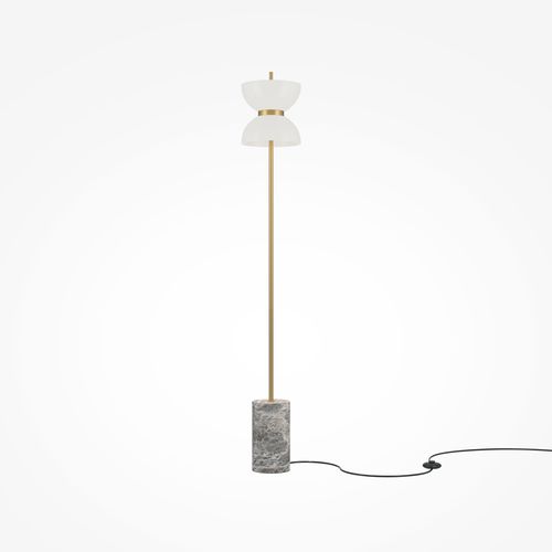 Floor-standing lamp - Kyoto - Maytoni - metal / contemporary / corded