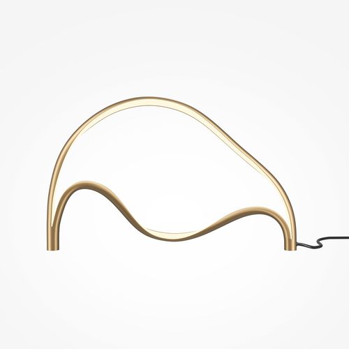 Table lamp - Plons - Maytoni - aluminum / contemporary / corded