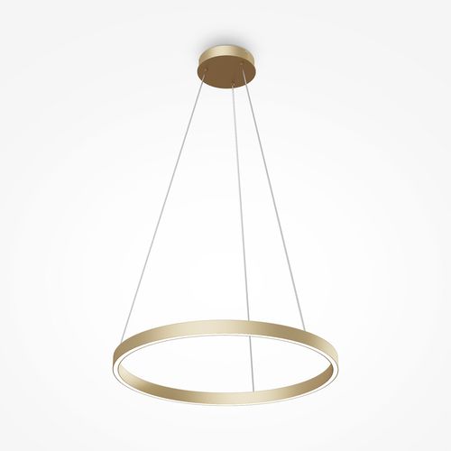 Pendant lamp - Rim - Maytoni - aluminum / contemporary / corded