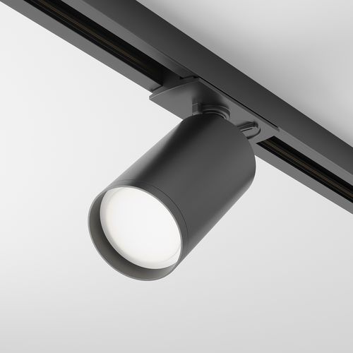 LED track light - Focus S Unity GU10  - Maytoni - cylindrical / aluminum / home