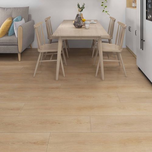SPC flooring - DESERT OAK - Area floors - indoor / for living rooms / tertiary