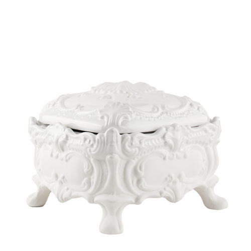 Ceramic storage box FUTURA 22 LANDO with lid