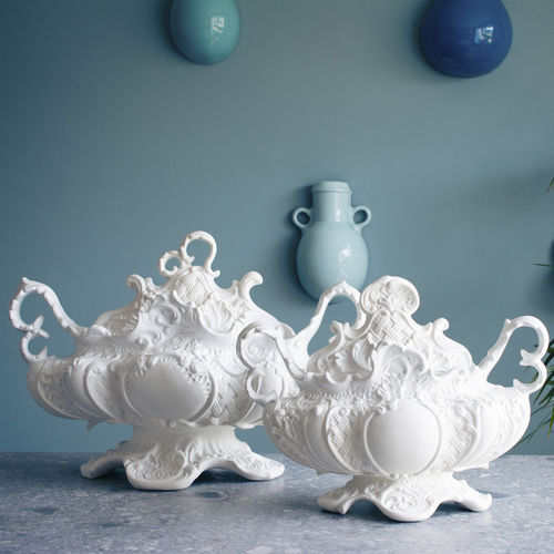 Ceramic soup tureen FUTURA 01 LANDO for domestic use / commercial