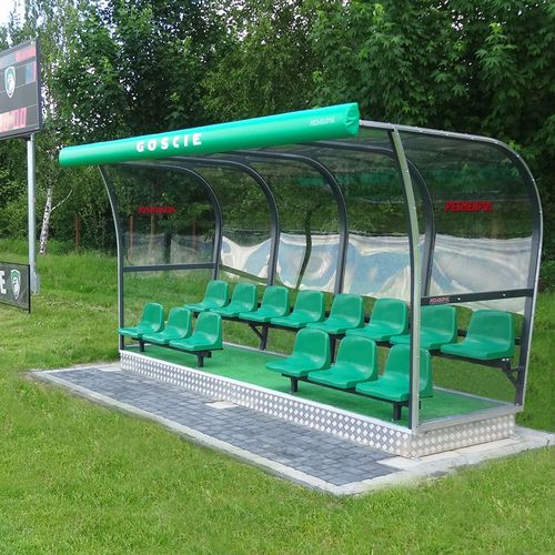 14 person team shelter - 20-10-14-2 - Pesmenpol - polycarbonate / aluminum / steel