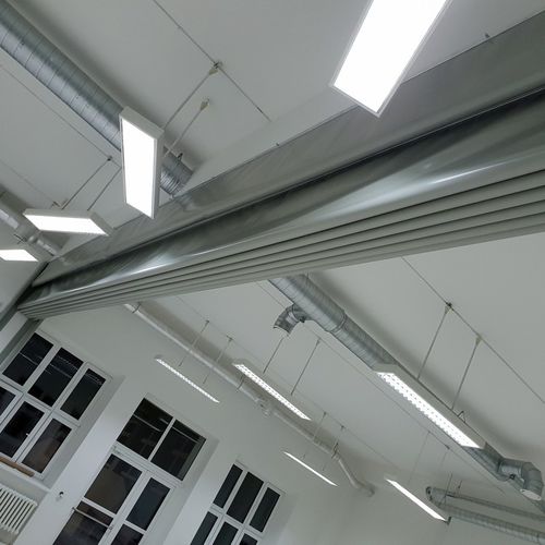 Gymnasium curtain partition - 6-06 - Pesmenpol