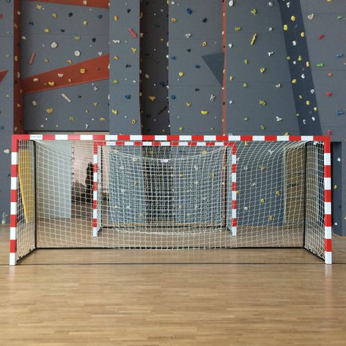 Aluminum football goal - 9-05 - MTB Group Sp.J. - folding / white/red / white/black