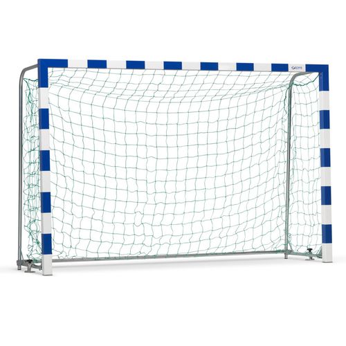 Polyethylene handball net - 1615205 - Schelde Sports - green / trapezoidal / square mesh