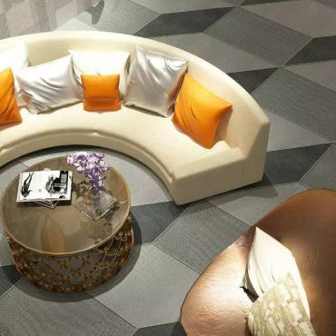 Leather look flooring - CROCO - PHOMI - mineral / indoor / outdoor