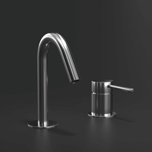 Washbasin mixer tap - R330-S - NEILUR - handbasin / for public building / for swimming pool