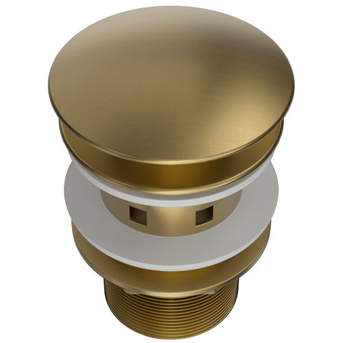 Sink drain with overflow - A856-L - NEILUR - pressure