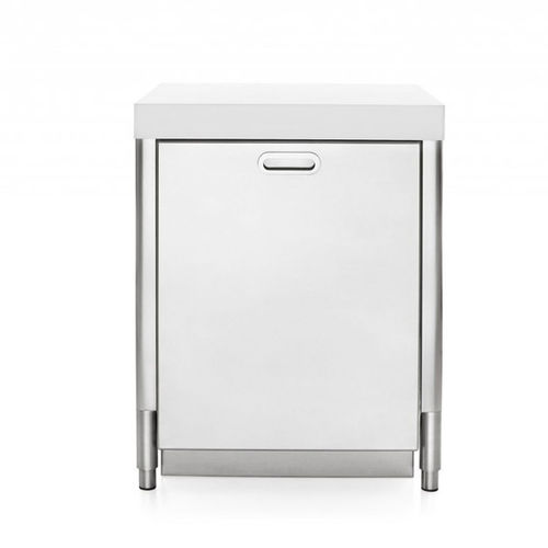 Independant kitchen unit - 70C-LAVASTOVIGLIE-1 - ALPES-INOX - free-standing / with drawer