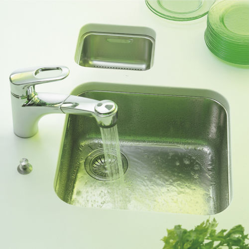 Undermount kitchen sink - radius 60 VS - ALPES-INOX - single-bowl / without drainboard / stainless steel