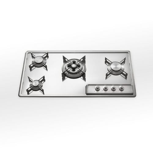 Gas cooktop - F 489/3GTC - ALPES-INOX - 4 burner / built-in / with knobs