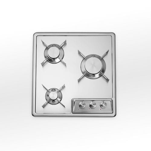 Gas cooktop - F 549/3G - ALPES-INOX - 3 burner / built-in / with knobs