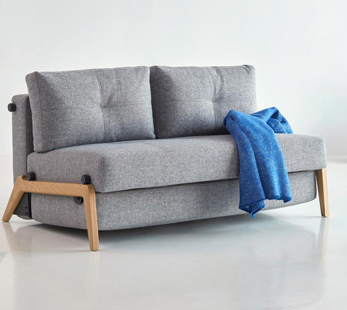 Sofa bed - Cubed 140 - INNOVATION LIVING - Scandinavian design / fabric / with removable cushion