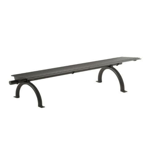 Contemporary public bench - PN045 - irollo - cast iron / galvanized iron / without backrest