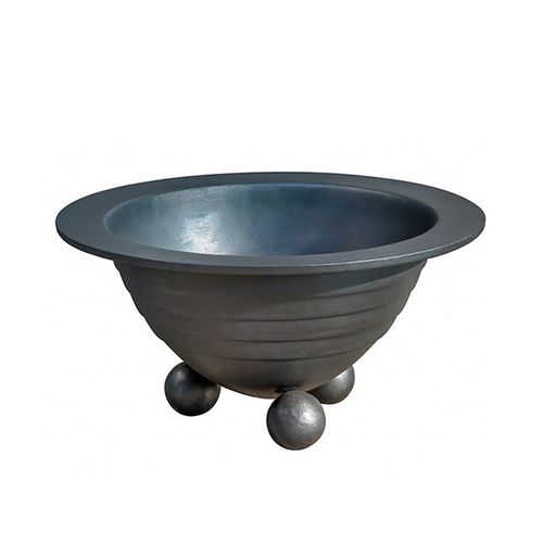 Cast iron planter - FR005 - irollo - round / traditional / for hotel