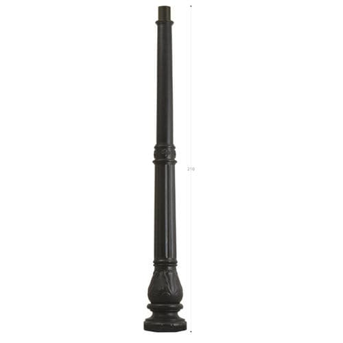 Cast iron pole - PL002 - irollo - for billboards / galvanized iron