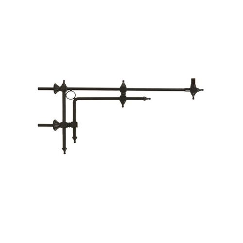 Cast iron lamp post arm - MB010 - irollo - cast aluminum / galvanized iron
