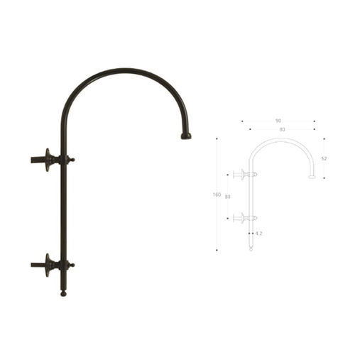 Cast iron street light bracket - MP001 - irollo