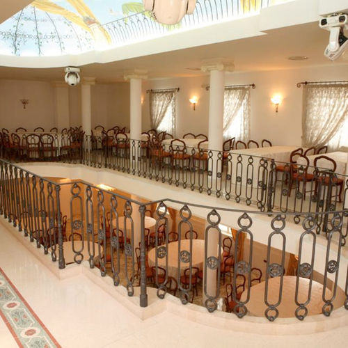 Cast iron balustrade - CAPS002 - irollo - indoor / outdoor / for mezzanines