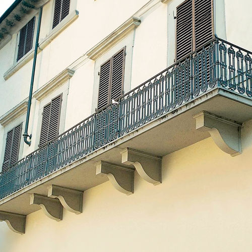 Cast iron balustrade - ER022 - irollo - outdoor / for patio / for stair